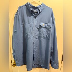 Carhartt Force Extremes Relaxed Fit Shirt in Blue 2XL Fishing Shirt